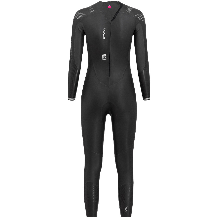 2026 Orca Frauen Zeal Perform Rückenreißverschluss Open Water Swim Neoprenanzug NN6F4601 - Black